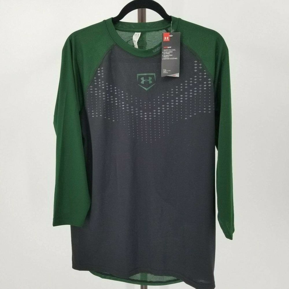 Men's Under Armour Fitted Heat Gear Shirt Medium